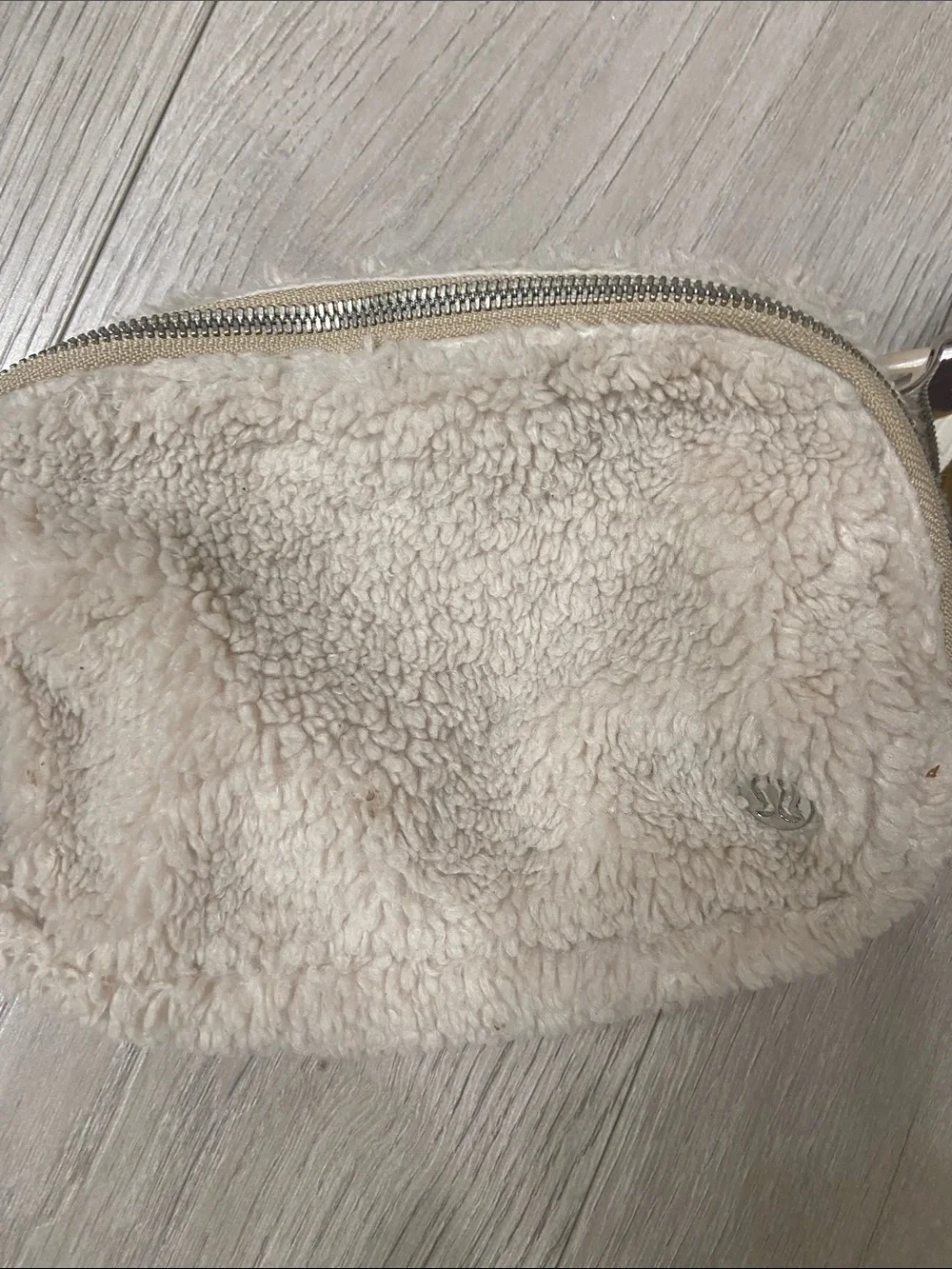 lululemon athletica Sherpa Cosmetic Pouch in Cream